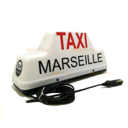 Шашка такси «Taxi Marseille»