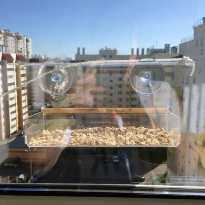 Кормушка для птиц на окно «КО-1»