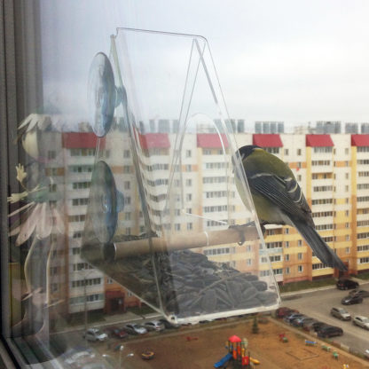 Кормушка для птиц на окно «КО-6»